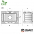 Каминная топка KAW-MET W9 (9.8 kW) EСO купить